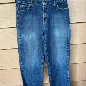 Lee Women's Straight Leg Blue Jeans